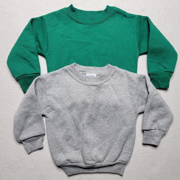 Garanimals Other - Vintage Garanimals Crewneck Sweatshirt Kids Size 2T Gray Pullover Bundle of 2